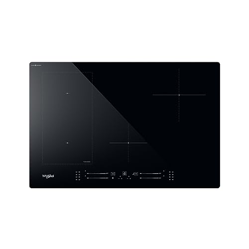 Piano cottura induzione 4 Fuochi Larghezza 77 cm vetroceramica tecnologia FlexiCook colore Nero