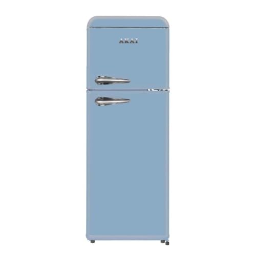 Akai CLASS240KBL FRIGORIFERO DOPPIA PORTA VINTAGE CL.F AZZURRO
