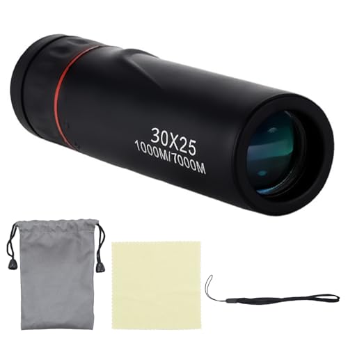 Telescopio Monoculare, 30 X 25 Mini Cannocchiale Portatile HD Monocolo Professionale