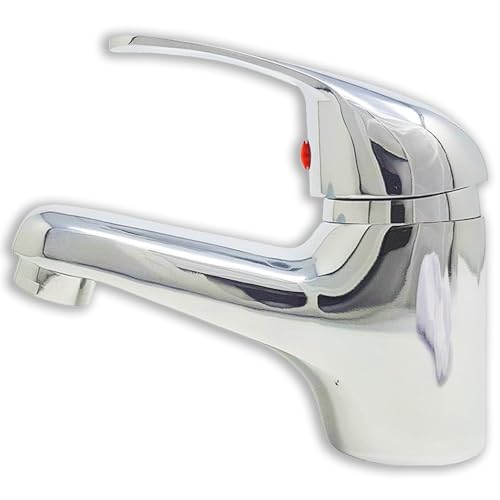 Rubinetto Bagno per Lavabo, Miscelatore Monocomando Cromato
