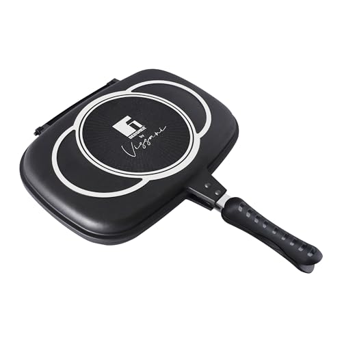 BERGNER by Vissani Padella doppio grill effetto fornetto 32x24x7,2cm