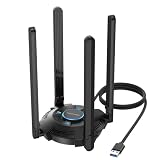 WAVLINK Adattatore WiFi 6E Potente AX5400