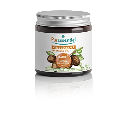 Puressentiel Burro di Karitè Biologico, Spremuto a Freddo, 100% Puro e Naturale