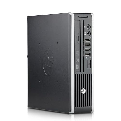 HP Elite 8300 USDT, Intel Core i5-3470, Ram 8Gb DDR3, SSD 256Gb, Windows 10 Pro e Libre Office, Pronto all’uso (Ricondizionato)