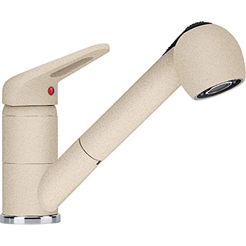 Franke 115.0470.665 Rubinetto ad Alta Pressione con Doccetta Estraibile, Beige