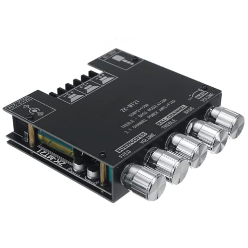 WANGCL Audio Amplificatore Modulo ZK-MT21 2.1 Canali Bluetooth Digital Amplificatore di Potenza Scheda