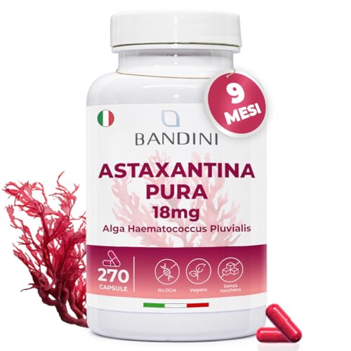 Bandini® Astaxantina pura 18 mg per capsula