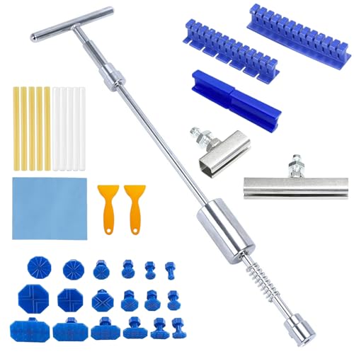 QZQUFJ 38 Pezzi Kit Riparazione Ammaccature Auto