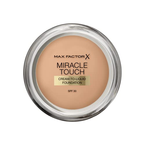 Max Factor Miracle Touch, Fondotinta Coprente con Acido Ialuronico