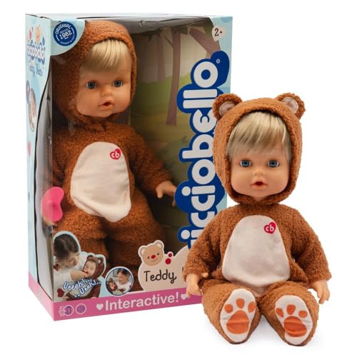 Cicciobello Teddy Bear – Bambola Alta 42 Cm Interattiva