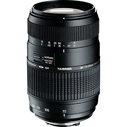 Tamron AF 70-300mm, Obiettivo F/4-5.6 Di LD MACRO 1:22, Zoom, Nero
