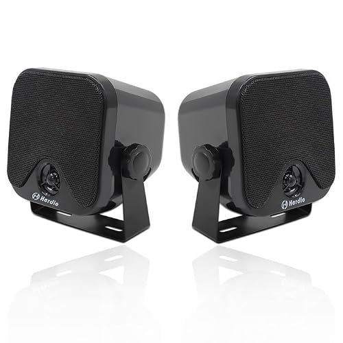 Diffusori Esterni Da 100 W 4″Sistema Stereo Impermeabile Marino per Barca, Ristorante, Negozio, Giardino, Camper, Camion ATV UTV Motocicletta