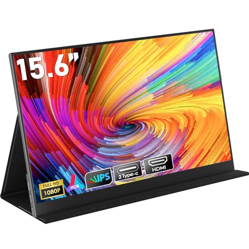 HONGO Monitor Portatile 15,6″ 1920×1080 FHD