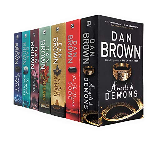 Robert Langdon Series Dan Brown Collection 5 Books Set