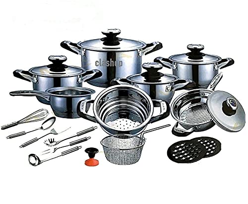 amc set batteria pentole tegami 23 pz