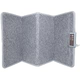 Silvergear® Pannello Riscaldante a Infrarossi | Stufa da Scrivania Pieghevole | 3 Livelli di Calore | Cavo Extra Lungo | Riscalda fino a 60°C