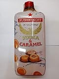 Caramell Vodka Rushkinoff Bottiglia di plastica 1 litro 18% di alcol
