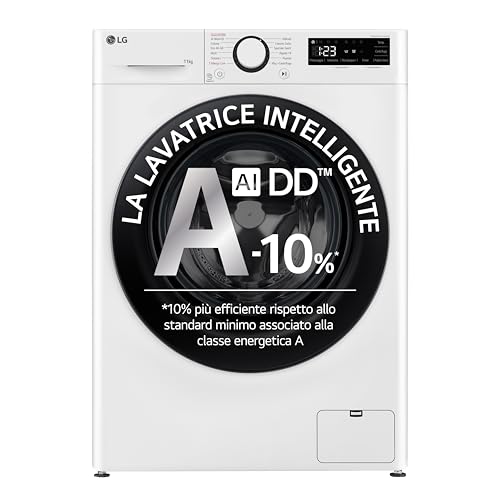 LG AI DD F4R3011NSWB Lavatrice Carica Frontale Serie R3